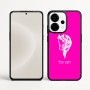 כיסוי בעיצוב אישי עם השם שלך לדגם - OnePlus 15 בעיצוב ראש סוס