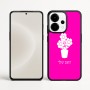 כיסוי בעיצוב אישי עם השם שלך לדגם - OnePlus 15 בעיצוב פרח