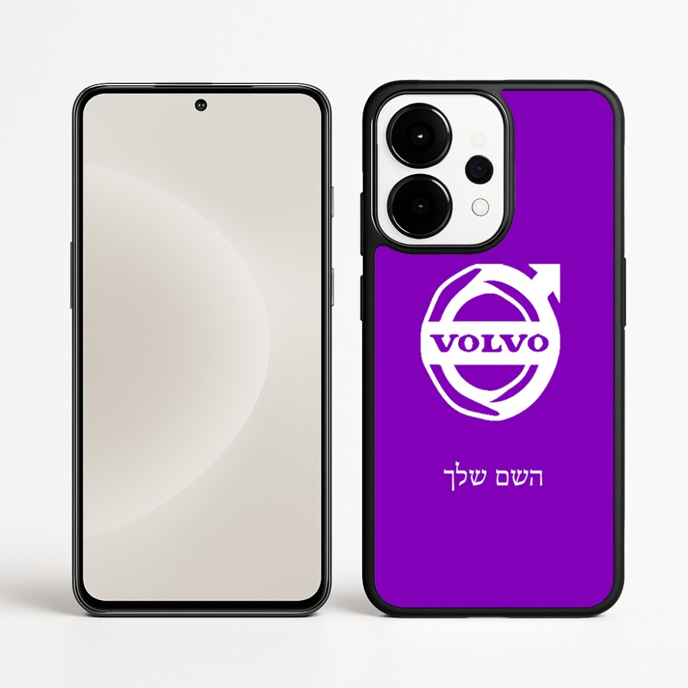 כיסוי בעיצוב אישי עם השם שלך לדגם - OnePlus 15 בעיצוב וולוו