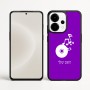 כיסוי בעיצוב אישי עם השם שלך לדגם - OnePlus 15 בעיצוב תקליטור - אזור מוזיקה