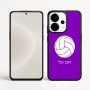 כיסוי בעיצוב אישי עם השם שלך לדגם - OnePlus 15 בעיצוב כדור כדורעף