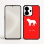 כיסוי בעיצוב אישי עם השם שלך לדגם - OnePlus 15 בעיצוב כלב