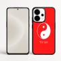 כיסוי בעיצוב אישי עם השם שלך לדגם - OnePlus 15 בעיצוב סמל יינג יאנג