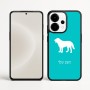 כיסוי בעיצוב אישי עם השם שלך לדגם - OnePlus 15 בעיצוב כלב