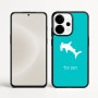 כיסוי בעיצוב אישי עם השם שלך לדגם - OnePlus 15 בעיצוב כריש ראש פטיש