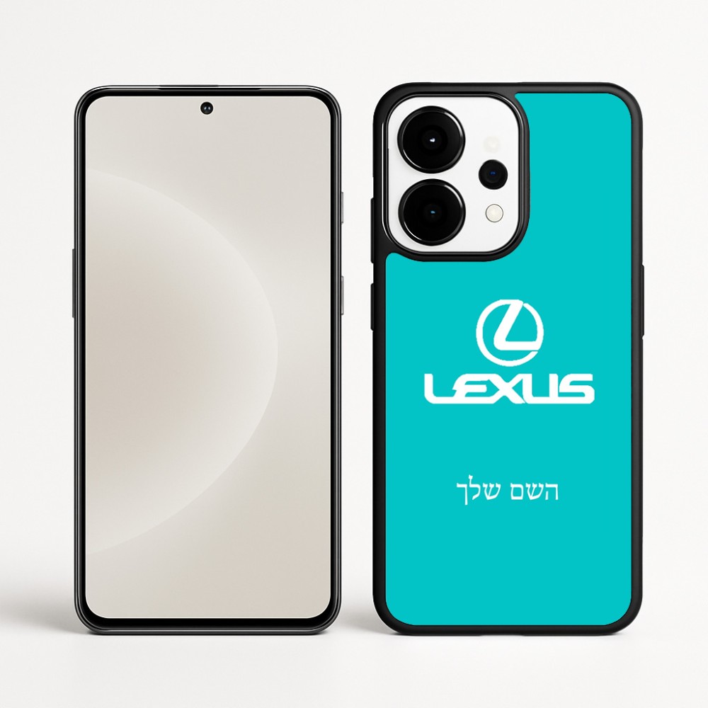 כיסוי בעיצוב אישי עם השם שלך לדגם - OnePlus 15 בעיצוב לקסוס