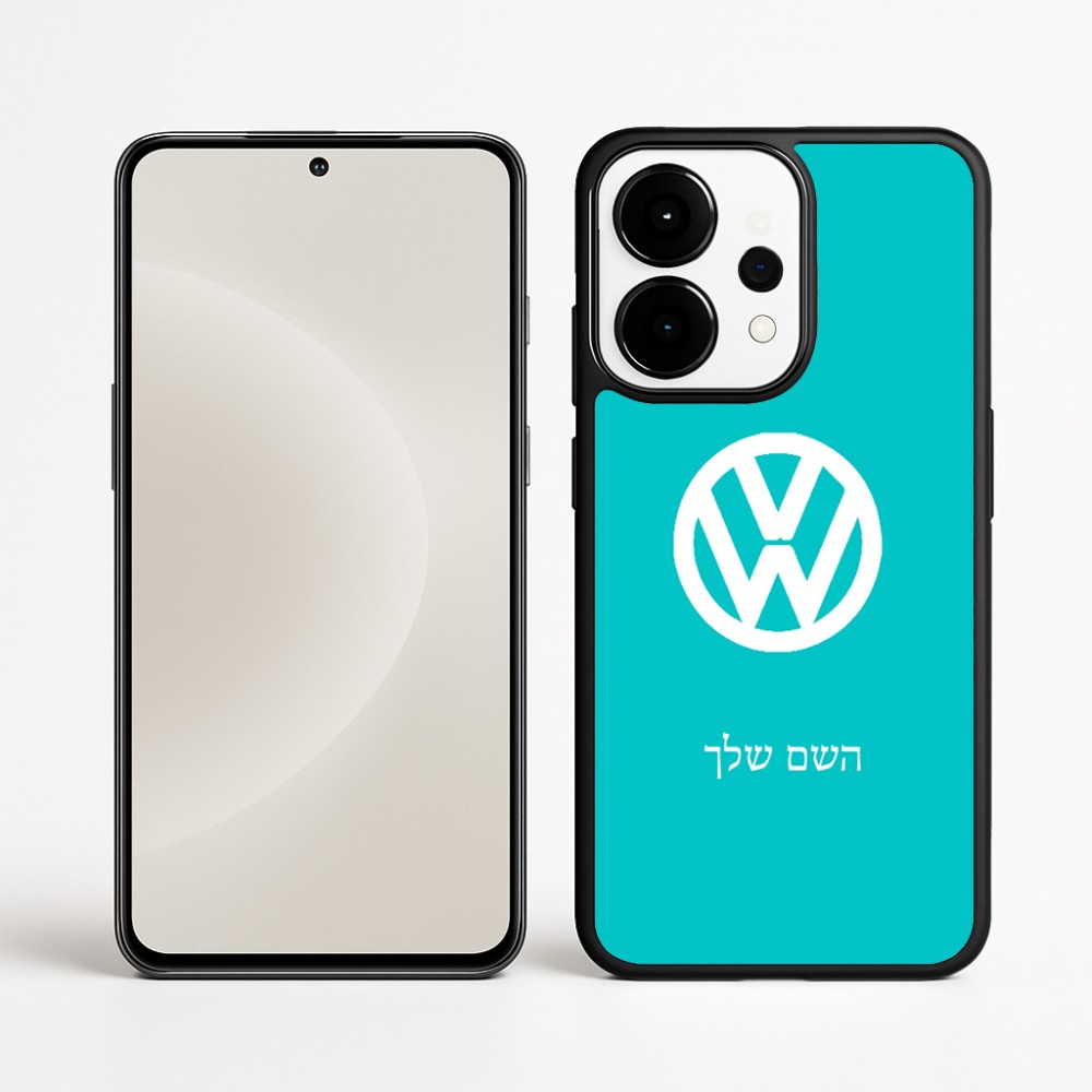 כיסוי בעיצוב אישי עם השם שלך לדגם - OnePlus 15 בעיצוב פולקסווגן