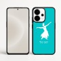 כיסוי בעיצוב אישי עם השם שלך לדגם - OnePlus 15 בעיצוב בלרינה