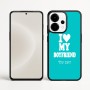 כיסוי בעיצוב אישי עם השם שלך לדגם - OnePlus 15 בעיצוב אוהבת את החבר שלי
