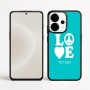 כיסוי בעיצוב אישי עם השם שלך לדגם - OnePlus 15 בעיצוב אהבה