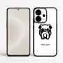כיסוי בעיצוב אישי עם השם שלך לדגם - OnePlus 15 בעיצוב פרצוף בולדוג