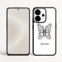 כיסוי בעיצוב אישי עם השם שלך לדגם - OnePlus 15 בעיצוב פרפר