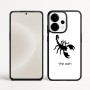 כיסוי בעיצוב אישי עם השם שלך לדגם - OnePlus 15 בעיצוב עקרב