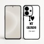 כיסוי בעיצוב אישי עם השם שלך לדגם - OnePlus 15 בעיצוב אוהב את החברה שלי