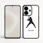 כיסוי בעיצוב אישי עם השם שלך לדגם - OnePlus 15 בעיצוב שחקן בייסבול