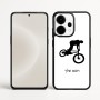 כיסוי בעיצוב אישי עם השם שלך לדגם - OnePlus 15 בעיצוב רוכב אופניים