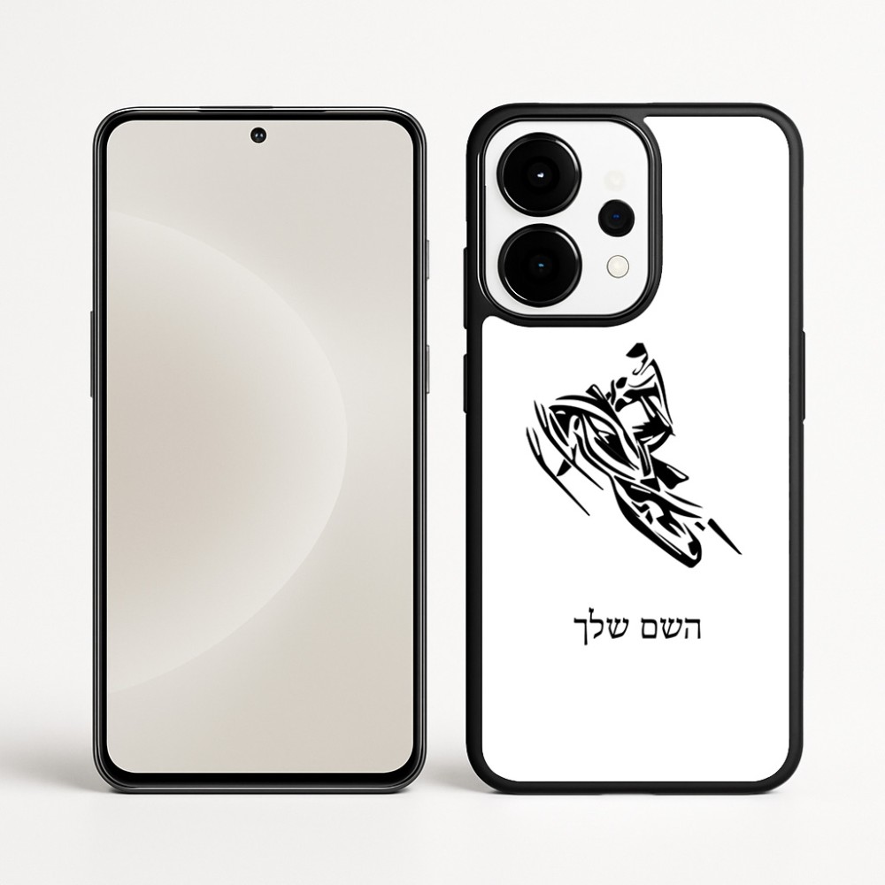 כיסוי בעיצוב אישי עם השם שלך לדגם - OnePlus 15 בעיצוב אופנוע שלג