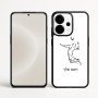 כיסוי בעיצוב אישי עם השם שלך לדגם - OnePlus 15 בעיצוב שחקן כדורעף