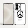 כיסוי בעיצוב אישי עם השם שלך לדגם - OnePlus 15 בעיצוב סמל השלום