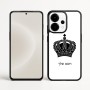 כיסוי בעיצוב אישי עם השם שלך לדגם - OnePlus 15 בעיצוב כתר מלכותי