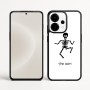 כיסוי בעיצוב אישי עם השם שלך לדגם - OnePlus 15 בעיצוב סקלטון