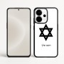 כיסוי בעיצוב אישי עם השם שלך לדגם - OnePlus 15 בעיצוב מגן דוד - מגן דוד - ישראל