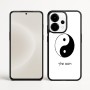 כיסוי בעיצוב אישי עם השם שלך לדגם - OnePlus 15 בעיצוב סמל יינג יאנג