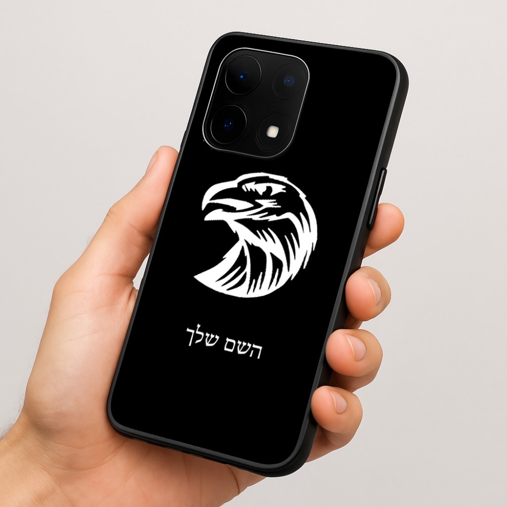 כיסוי בעיצוב אישי עם השם שלך לדגם - OnePlus 15 בעיצוב ראש נשר