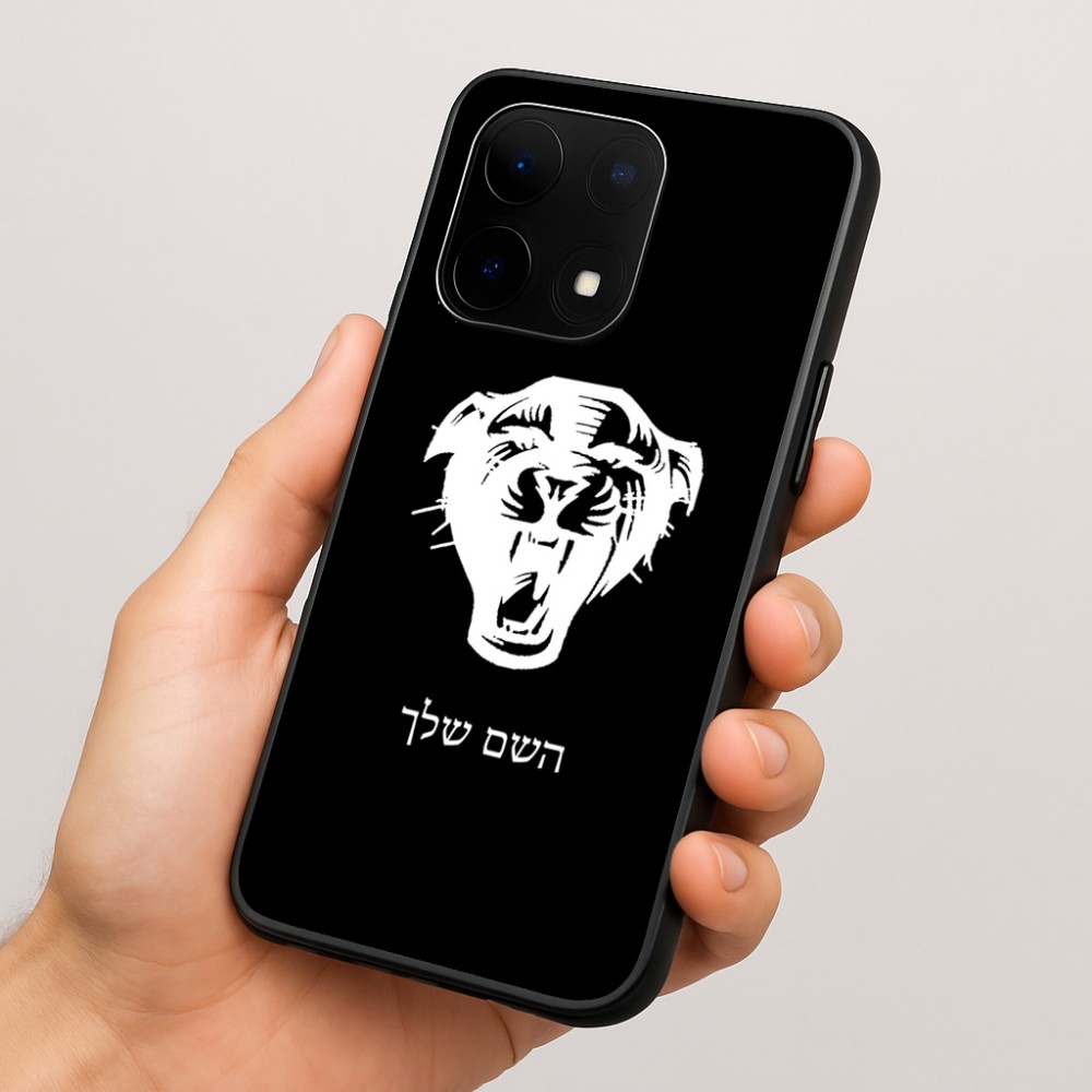 כיסוי בעיצוב אישי עם השם שלך לדגם - OnePlus 15 בעיצוב פני פנטרה