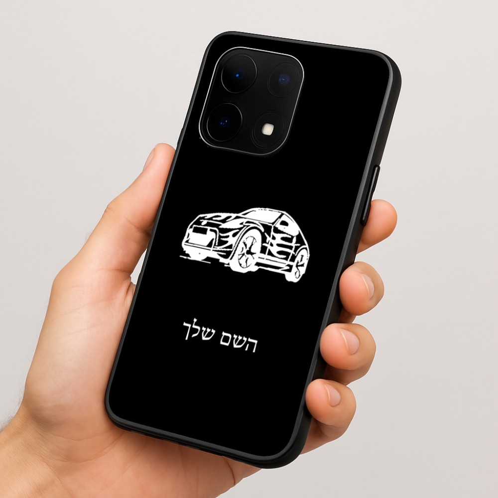כיסוי בעיצוב אישי עם השם שלך לדגם - OnePlus 15 בעיצוב מכונית