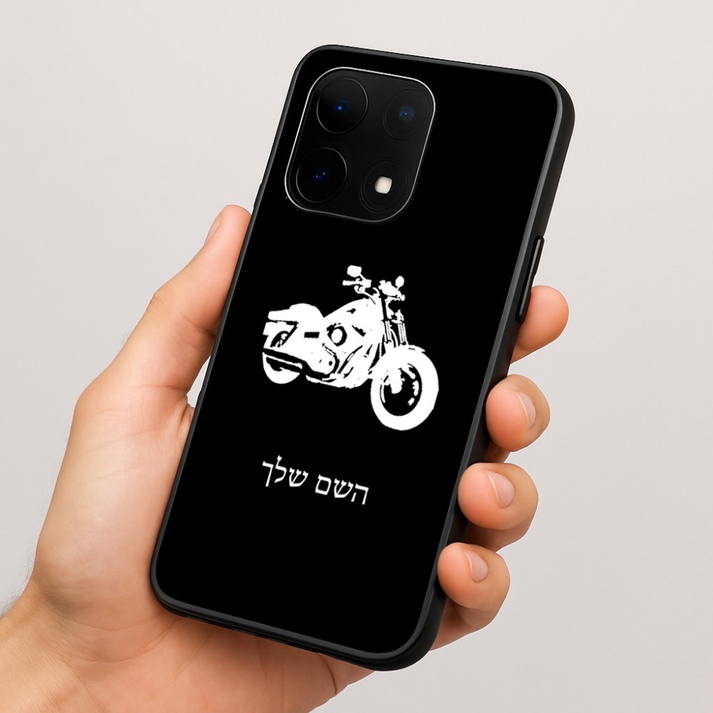 כיסוי בעיצוב אישי עם השם שלך לדגם - OnePlus 15 בעיצוב הארלי-דיווידסון
