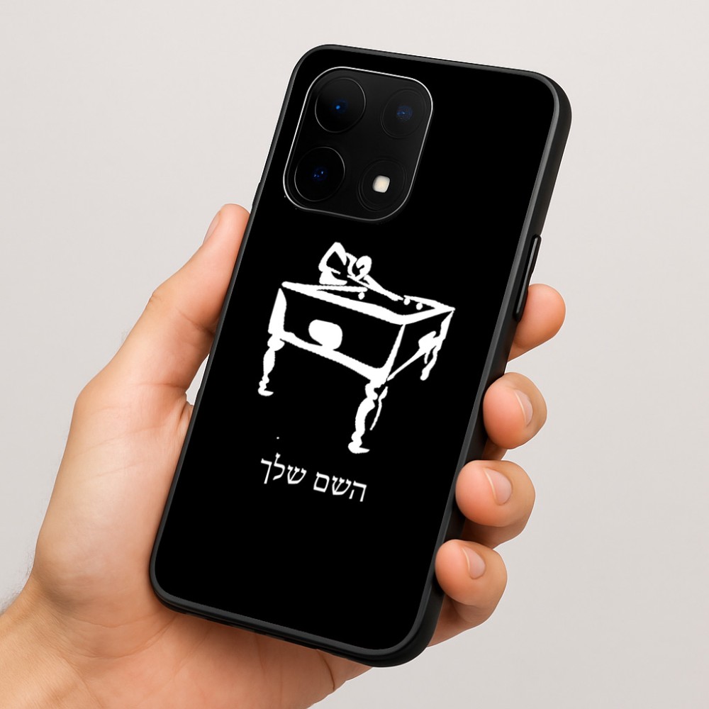 כיסוי בעיצוב אישי עם השם שלך לדגם - OnePlus 15 בעיצוב שחקן ביליארד