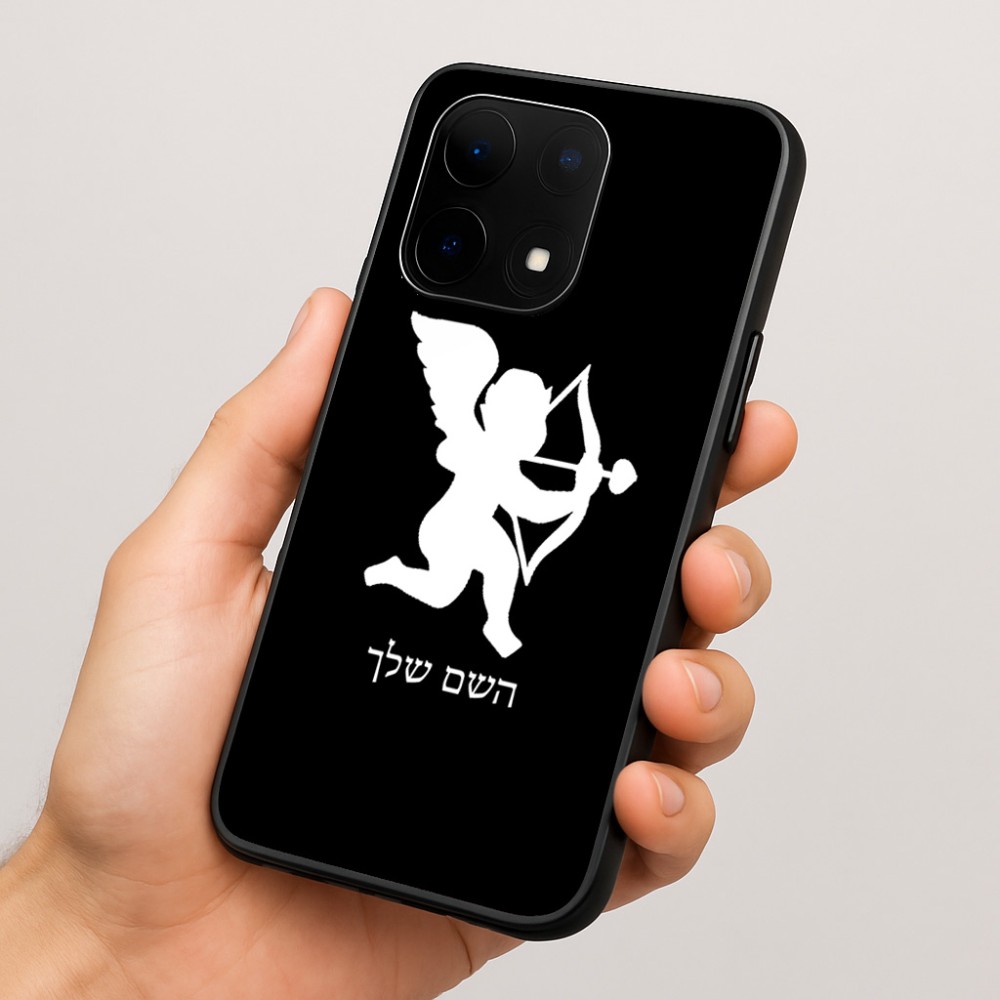 כיסוי בעיצוב אישי עם השם שלך לדגם - OnePlus 15 בעיצוב קופידון
