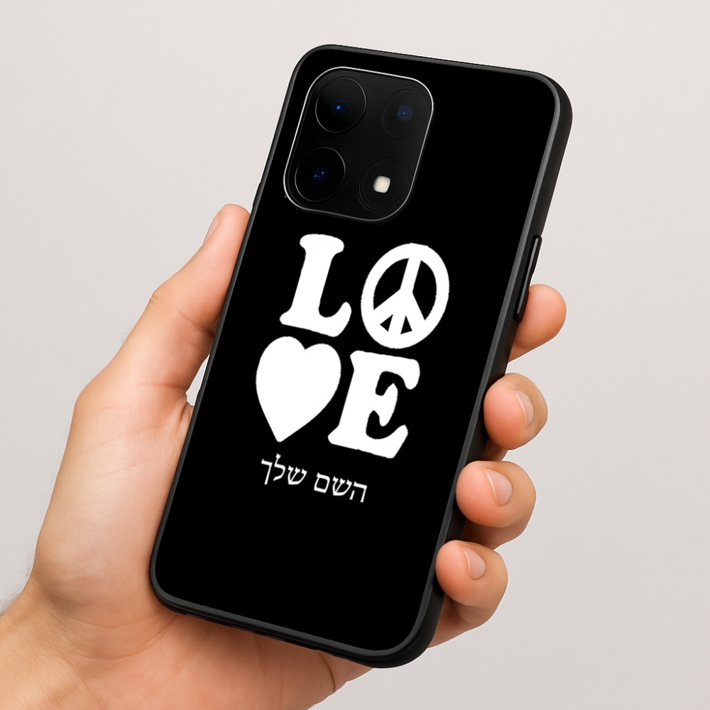 כיסוי בעיצוב אישי עם השם שלך לדגם - OnePlus 15 בעיצוב אהבה