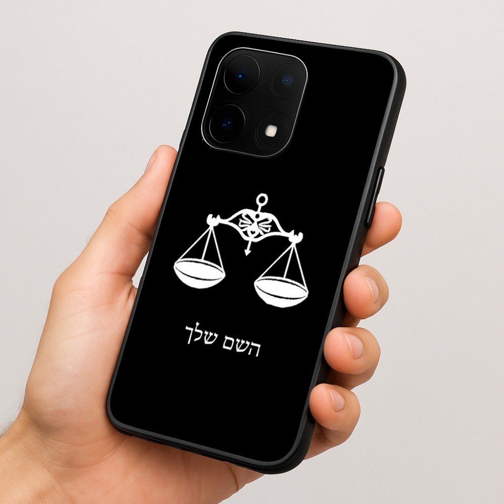כיסוי בעיצוב אישי עם השם שלך לדגם - OnePlus 15 בעיצוב מזלות - מאזניים