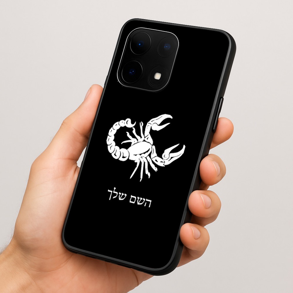 כיסוי בעיצוב אישי עם השם שלך לדגם - OnePlus 15 בעיצוב מזלות - עקרב