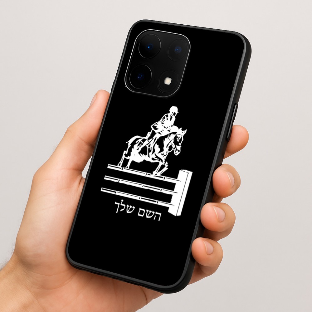 כיסוי בעיצוב אישי עם השם שלך לדגם - OnePlus 15 בעיצוב רוכב סוסים
