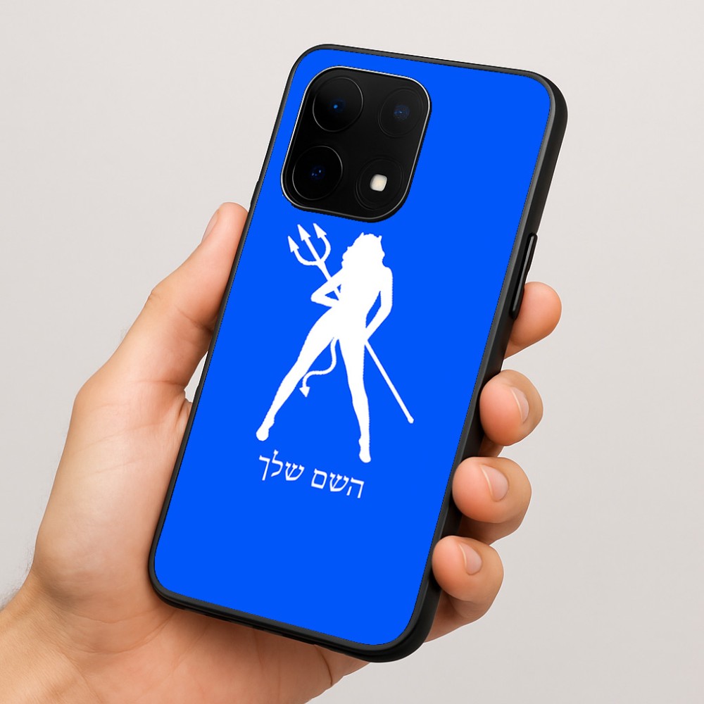 כיסוי בעיצוב אישי עם השם שלך לדגם - OnePlus 15 בעיצוב אישה שטן