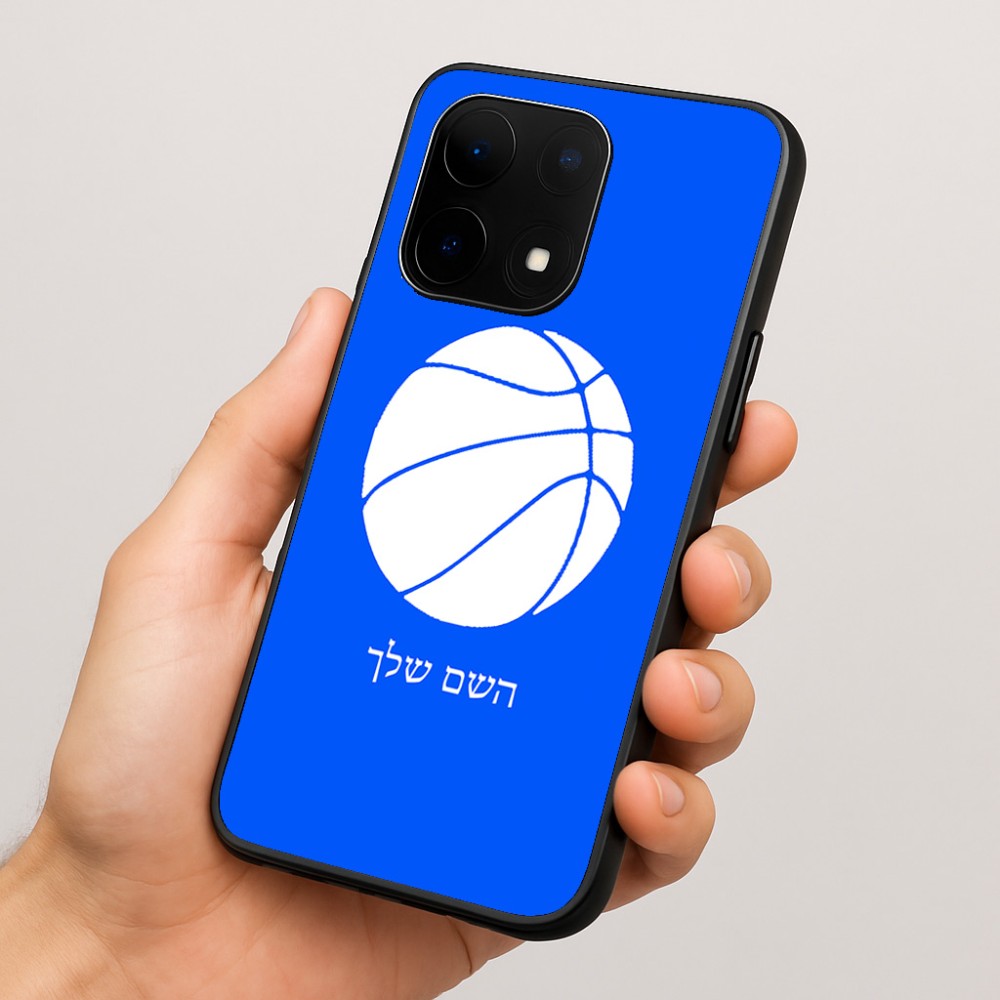 כיסוי בעיצוב אישי עם השם שלך לדגם - OnePlus 15 בעיצוב כדורסל