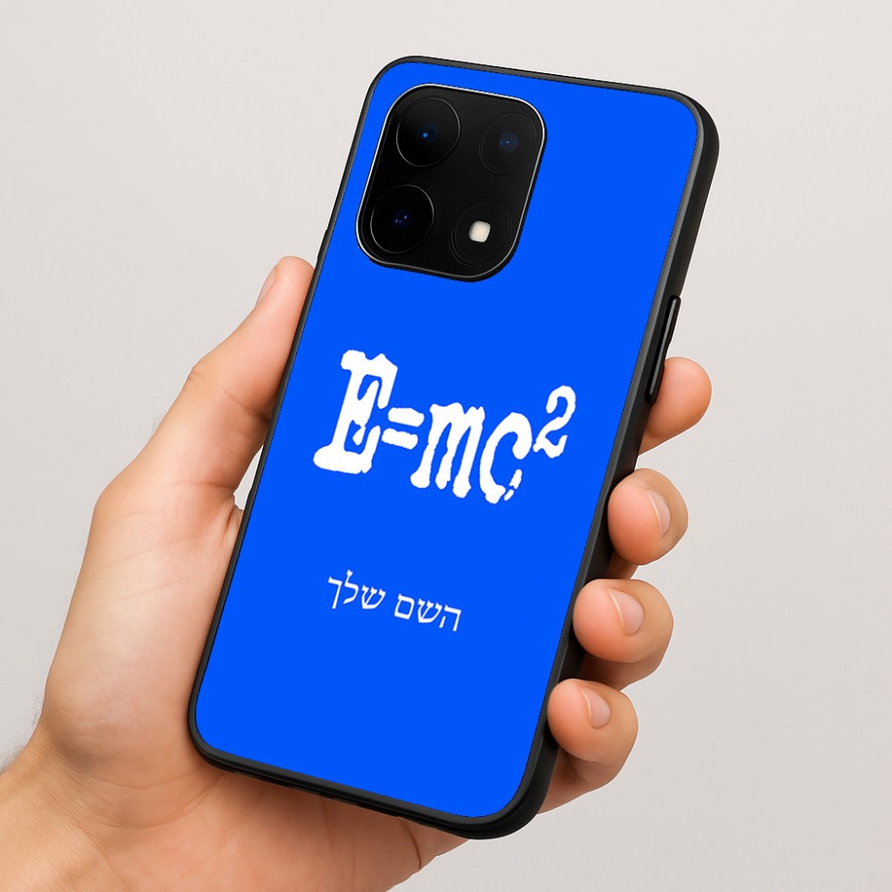 כיסוי בעיצוב אישי עם השם שלך לדגם - OnePlus 15 בעיצוב נוסחת אלברט איינשטיין