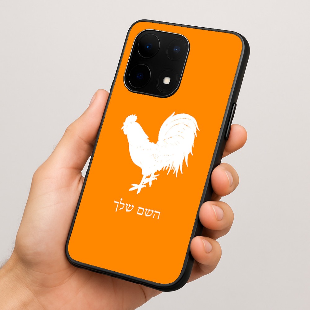 כיסוי בעיצוב אישי עם השם שלך לדגם - OnePlus 15 בעיצוב תרנגול