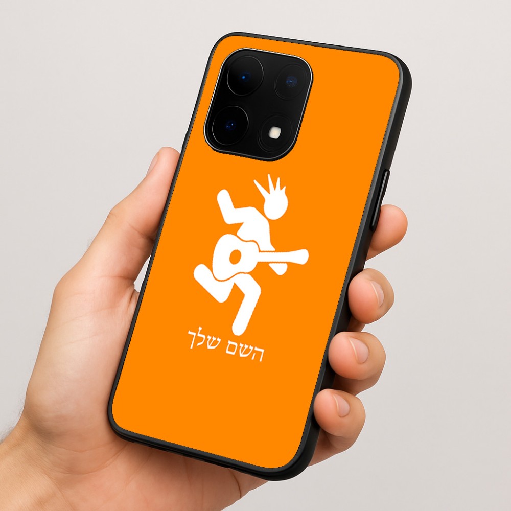 כיסוי בעיצוב אישי עם השם שלך לדגם - OnePlus 15 בעיצוב נגן גיטרה