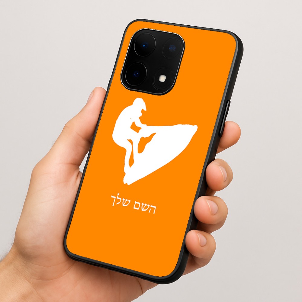 כיסוי בעיצוב אישי עם השם שלך לדגם - OnePlus 15 בעיצוב אופנוע ים