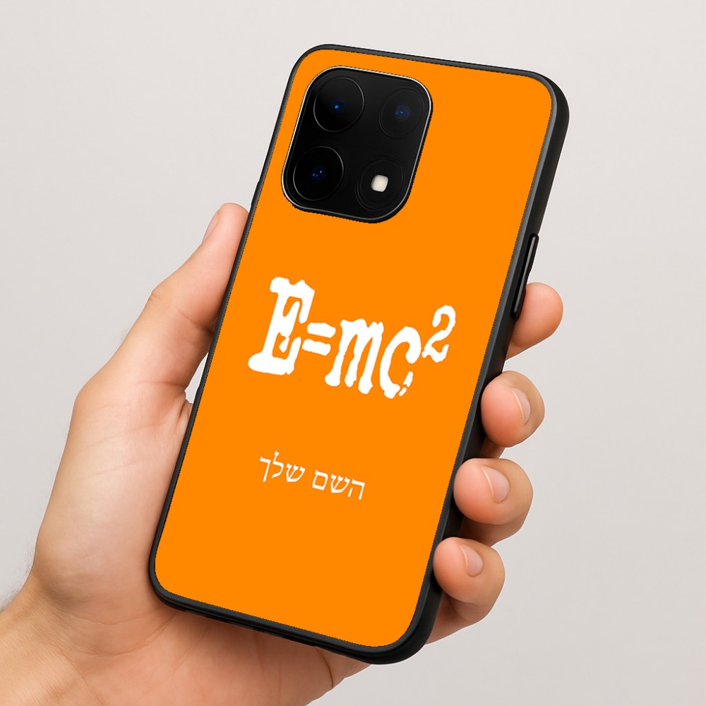 כיסוי בעיצוב אישי עם השם שלך לדגם - OnePlus 15 בעיצוב נוסחת אלברט איינשטיין