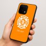 כיסוי בעיצוב אישי עם השם שלך לדגם - OnePlus 15 בעיצוב כבאי - תגית