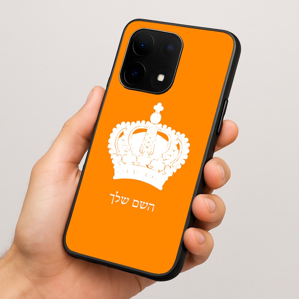 כיסוי בעיצוב אישי עם השם שלך לדגם - OnePlus 15 בעיצוב כתר מלכותי