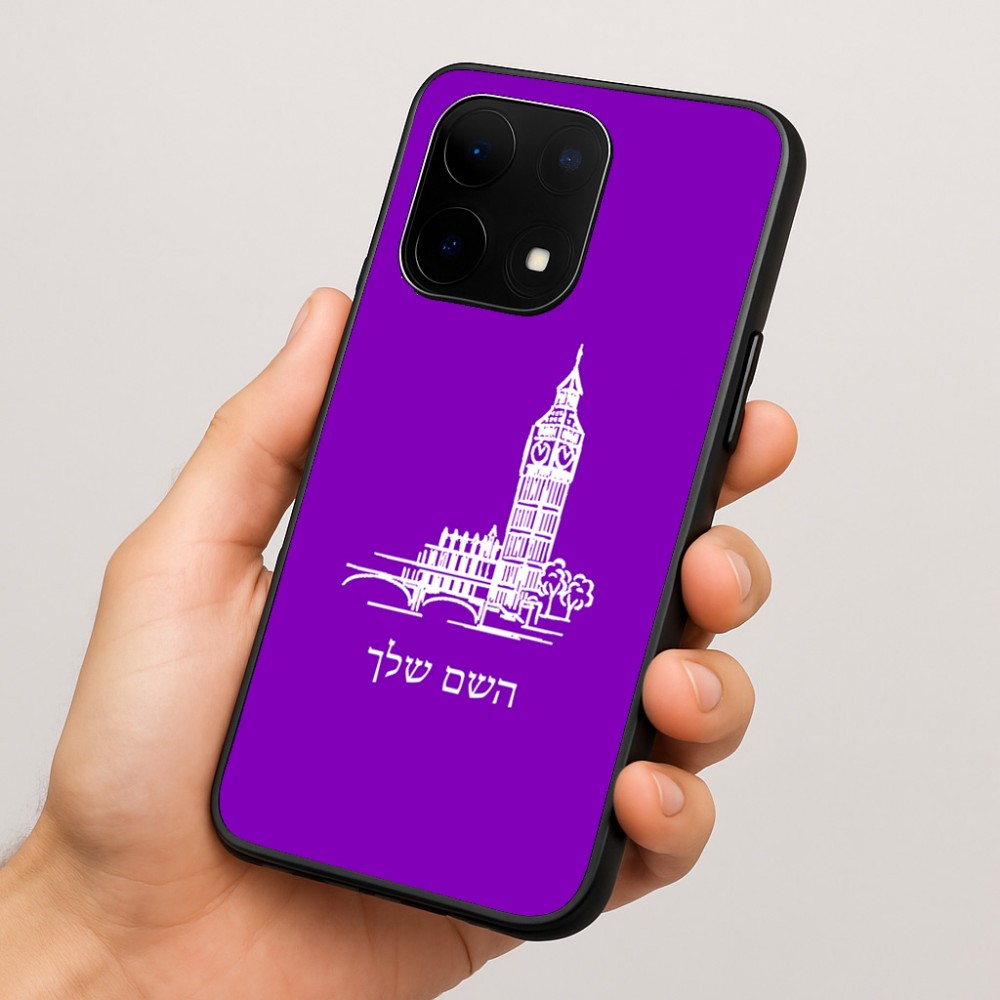 כיסוי בעיצוב אישי עם השם שלך לדגם - OnePlus 15 בעיצוב ביג בן