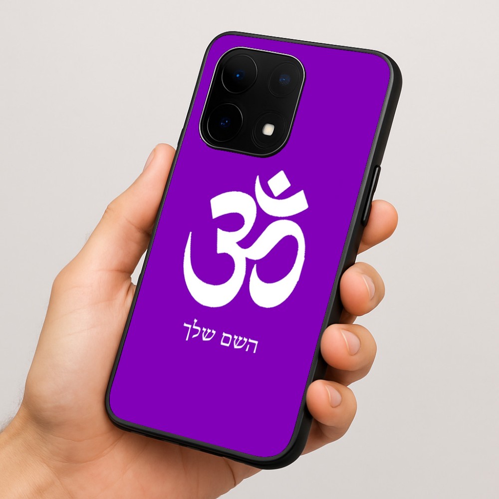 כיסוי בעיצוב אישי עם השם שלך לדגם - OnePlus 15 בעיצוב סמל אום