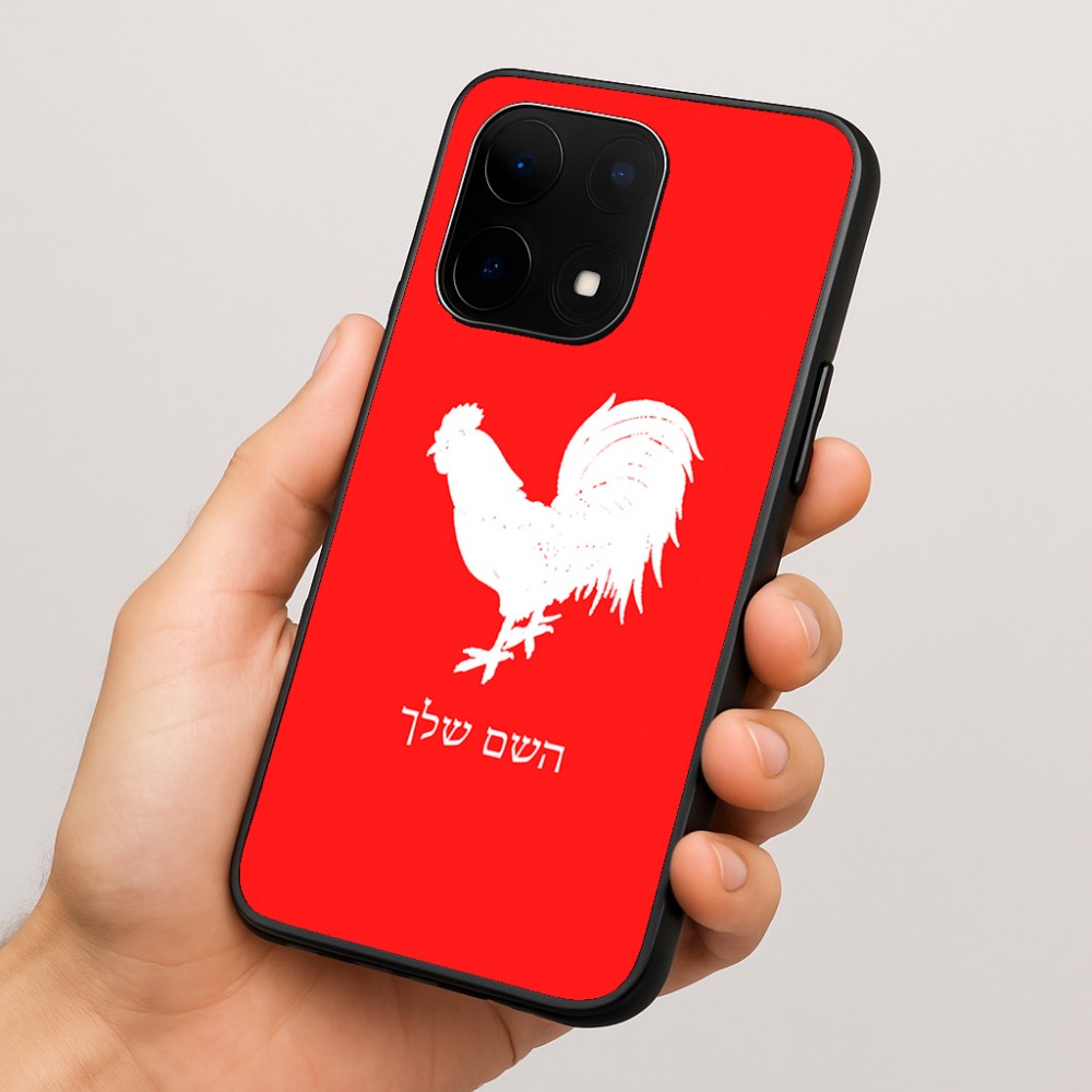 כיסוי בעיצוב אישי עם השם שלך לדגם - OnePlus 15 בעיצוב תרנגול