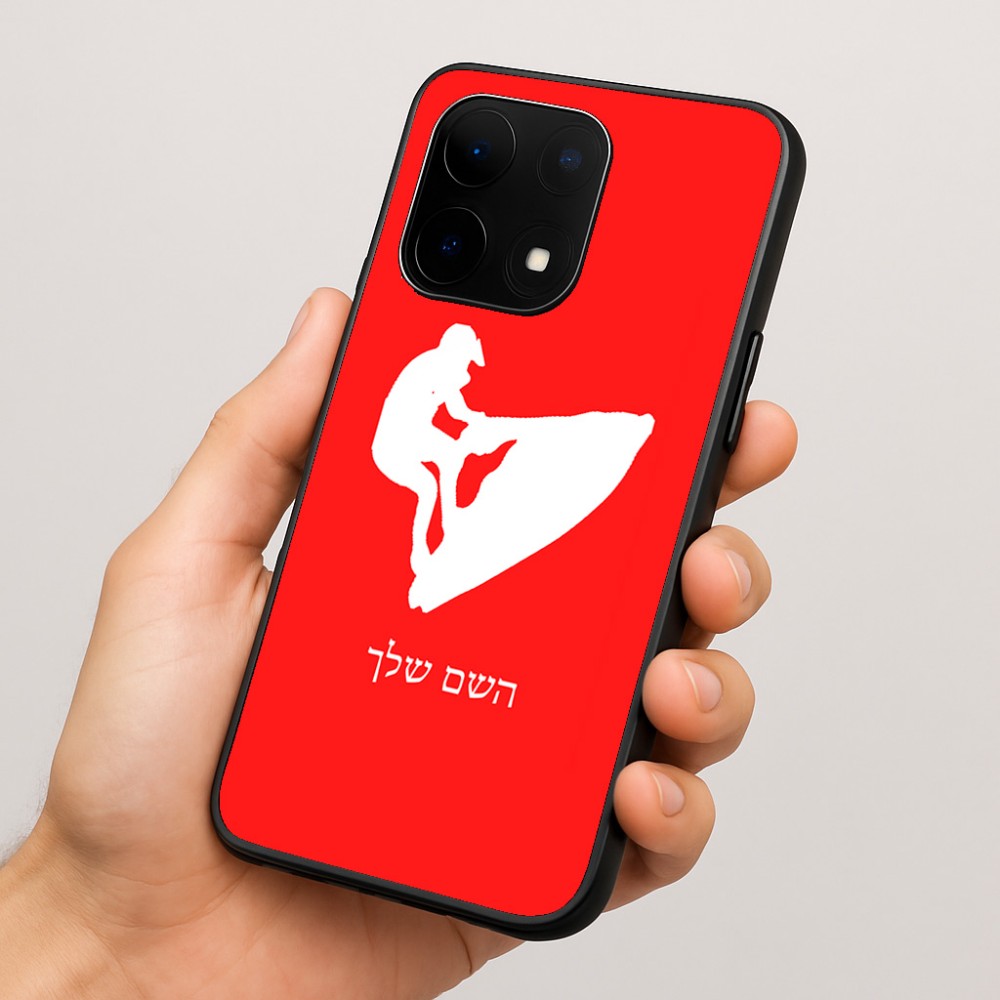 כיסוי בעיצוב אישי עם השם שלך לדגם - OnePlus 15 בעיצוב אופנוע ים